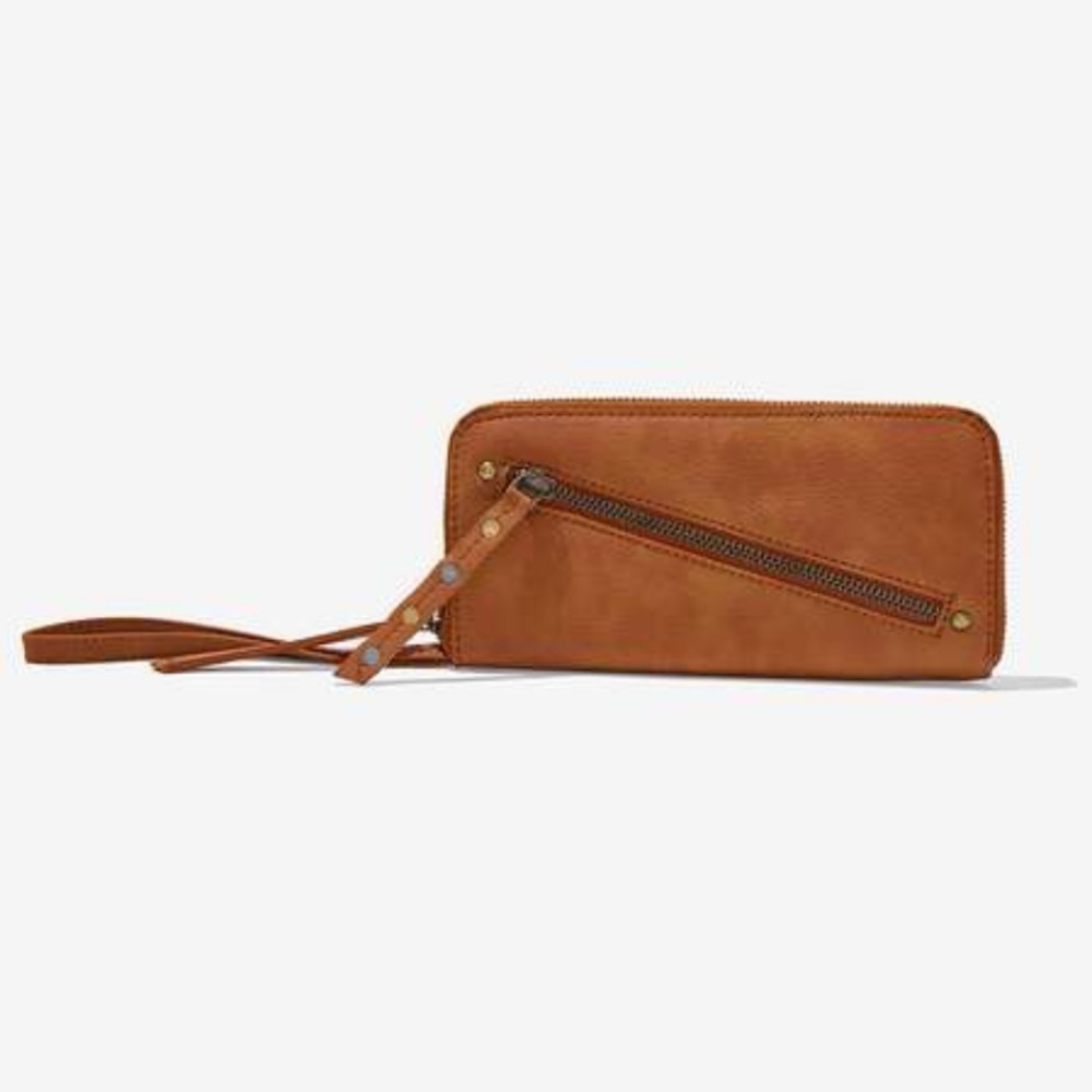 Free People Distressed Vegan Wallet